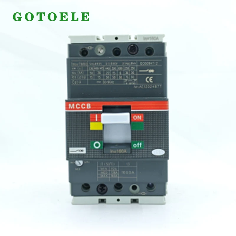ABB TMAX-Serie Kompaktleistungsschalter 3P 63A - 1600A