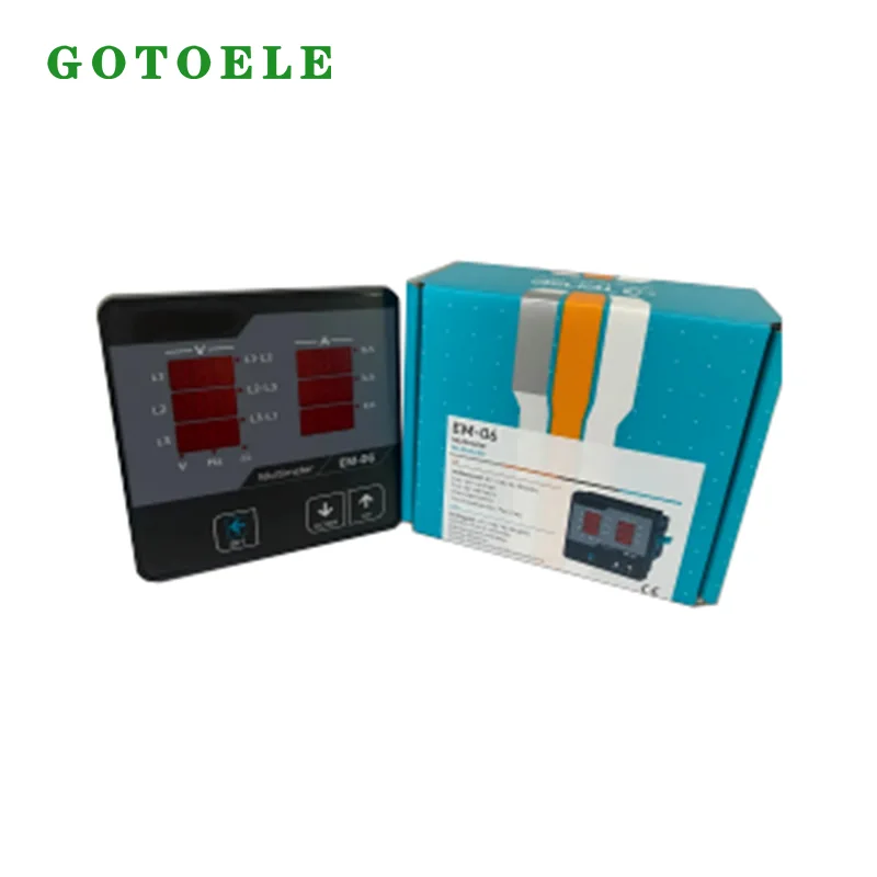 EM-06 Digitales Panel-Multimeter mit 3×6-stelliger LED-Anzeige