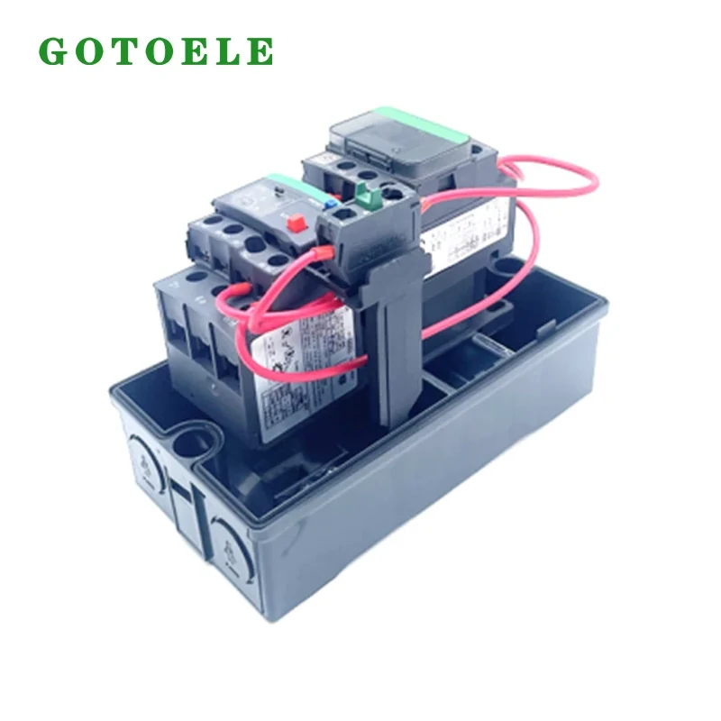 LE1-D09 Magnetischer Motorstarter 4 kW 5,5 PS 20 A 3P 1NO+1NC