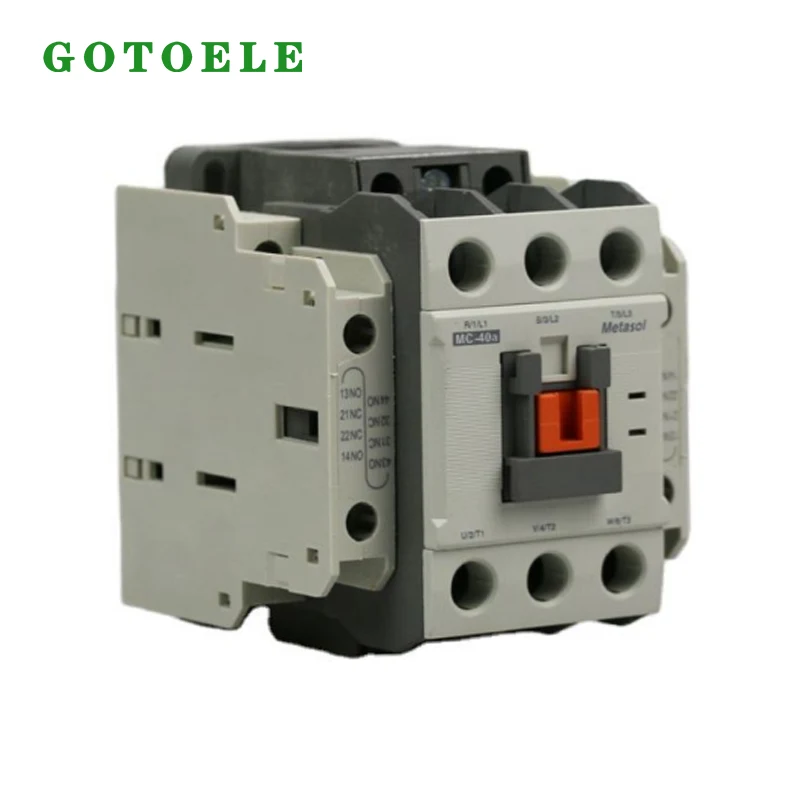 MC-40A AC-Magnetschütz 3P 40A 18,5 kW 1NO+1NC